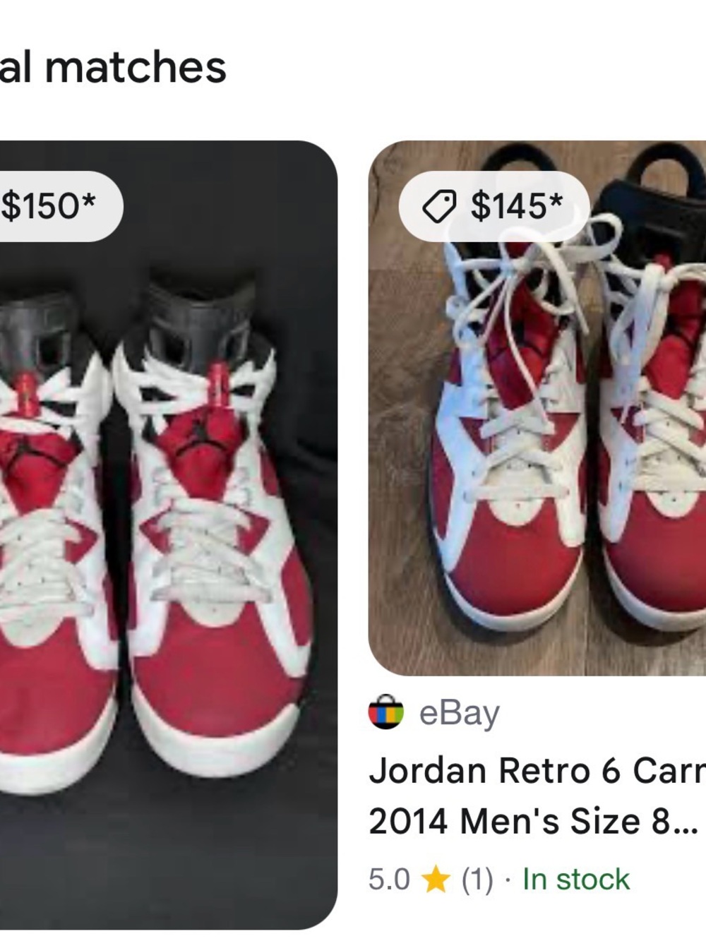 Jordan Kids Sneakers - Red and White